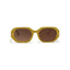 Traveller | Yellow Transparent T Wayfarer Sunglass