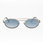 MW | Golden Grey Round Sunglass