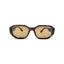 Bangkok | Dark Brown Round Rectangle Sunglass