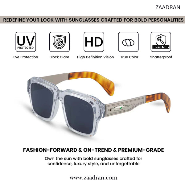 Bagan | Leopard Wayfarer Sunglass