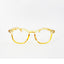 Sunrise | Cream Orange Wayfarer Transparent Sunglass