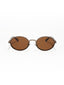 Cyprus | Brown Round Sunglass