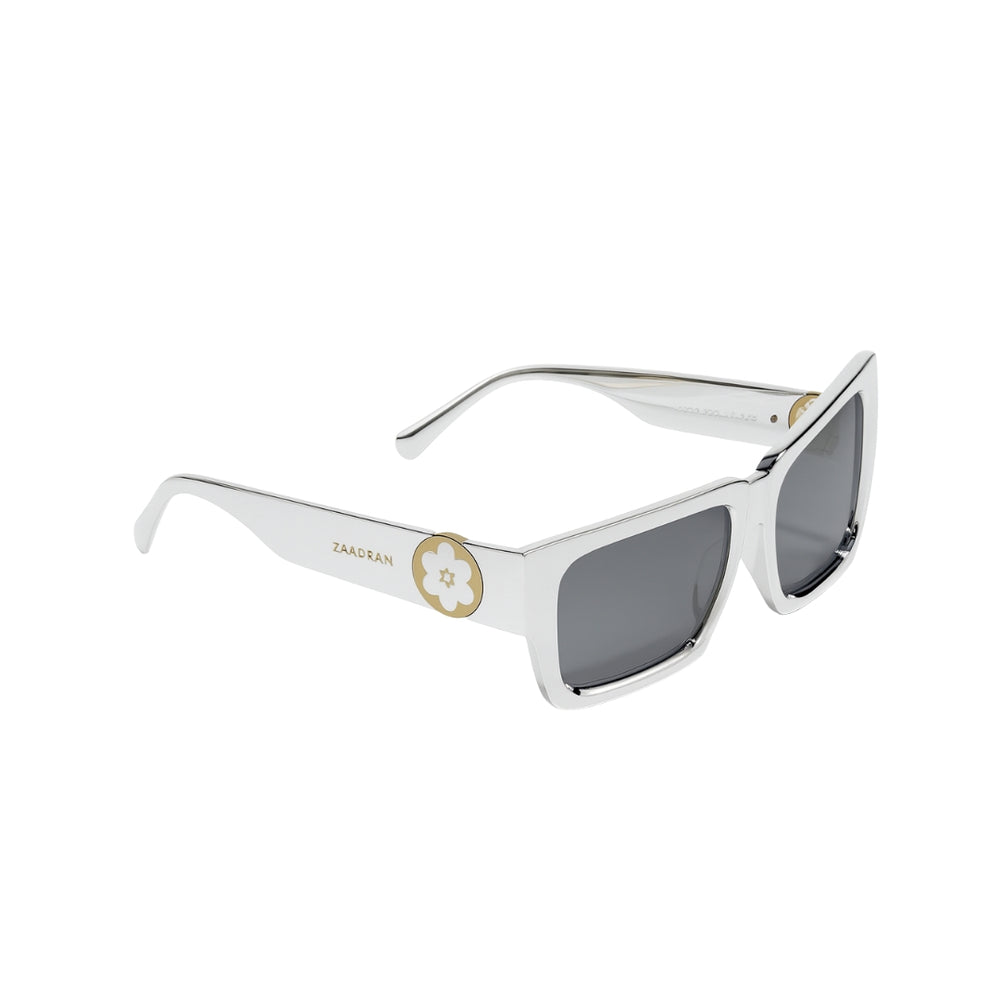 Raised Eye | Silver Wayfarer Sunglass