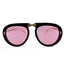 Toronto | Golden Flamingo Foldable Aviator Sunglass