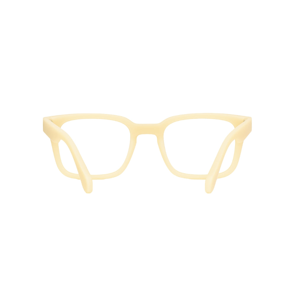 Argentina | Cream Transparent Wayfarer Sunglass