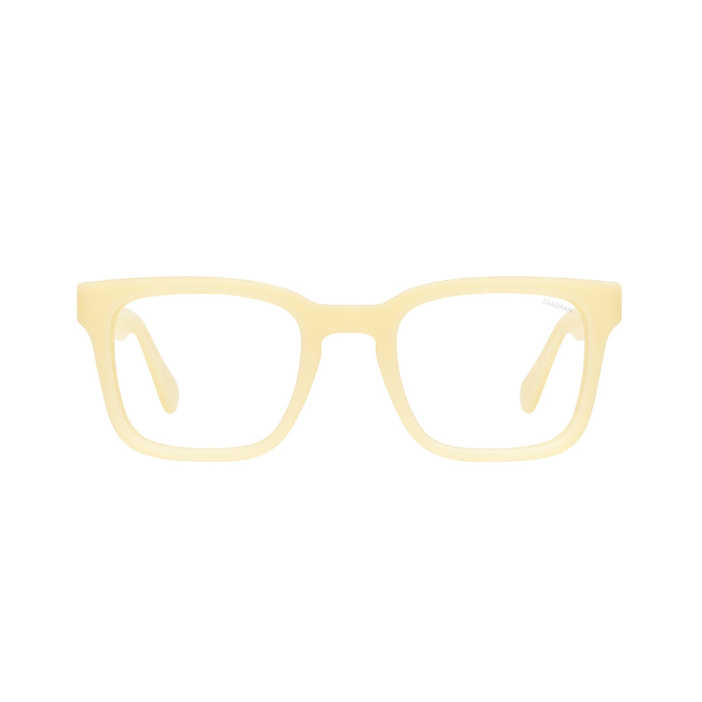 Argentina | Cream Transparent Wayfarer Sunglass