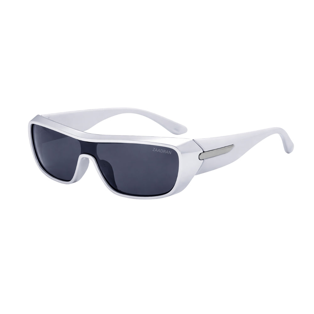 Persian | White Edge Aviator Sunglass