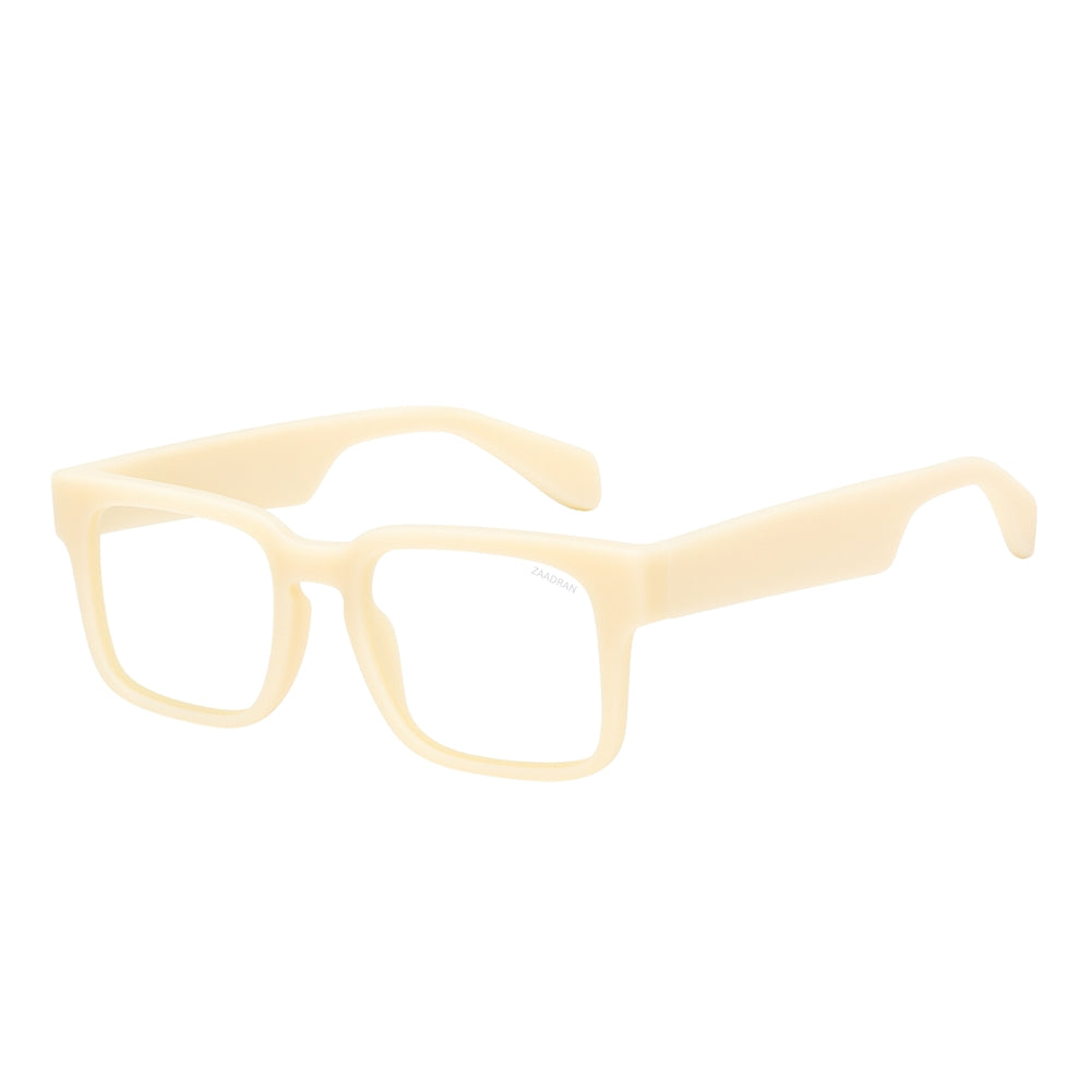 Argentina | Cream Transparent Wayfarer Sunglass