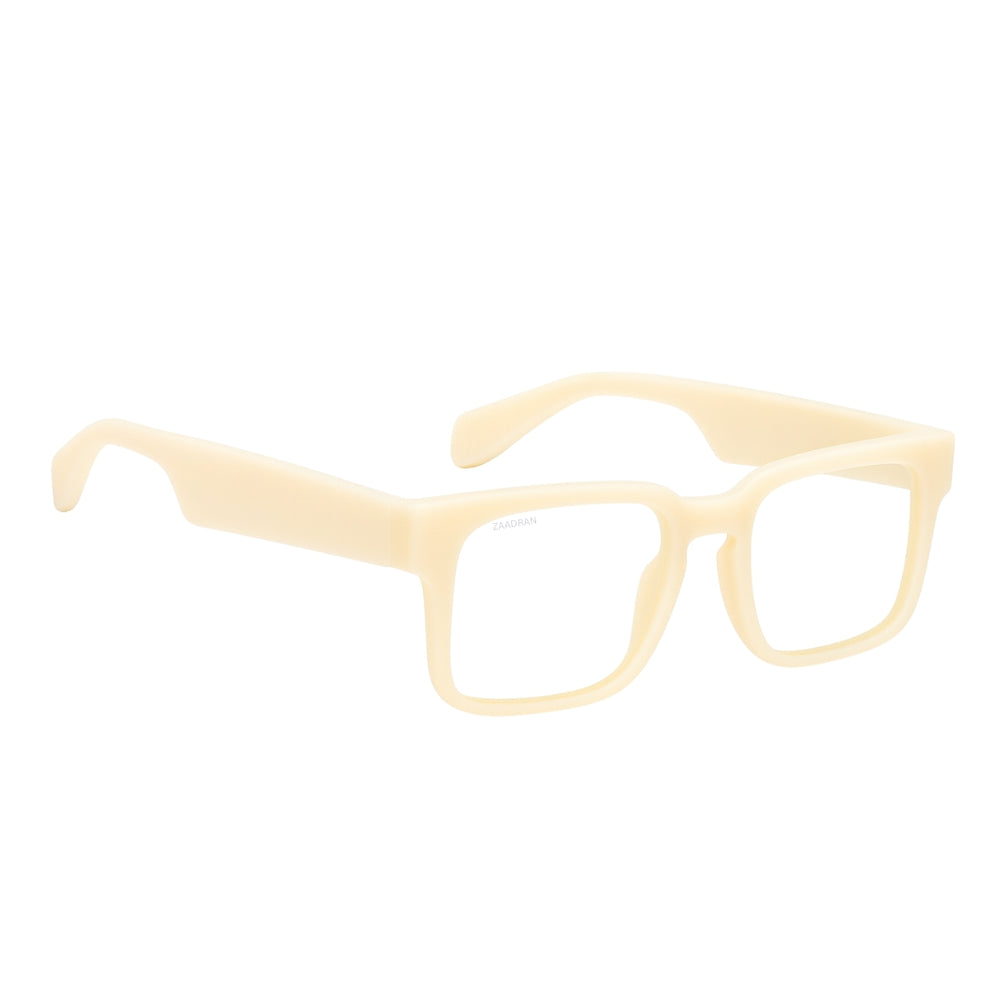 Argentina | Cream Transparent Wayfarer Sunglass