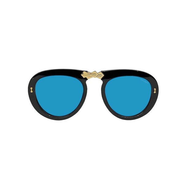 Toronto | Golden Morpho Foldable Aviator Sunglass