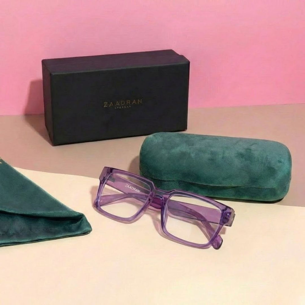 Argentina | Pink Transparent Wayfarer Sunglass