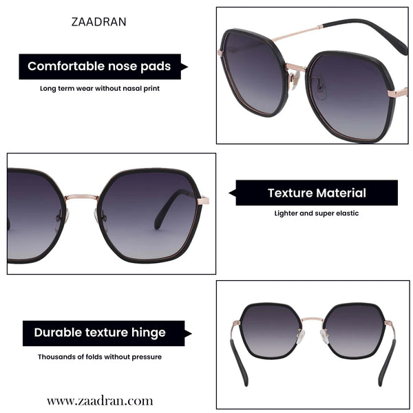 Germany | Black Wine Oversize Sunglass