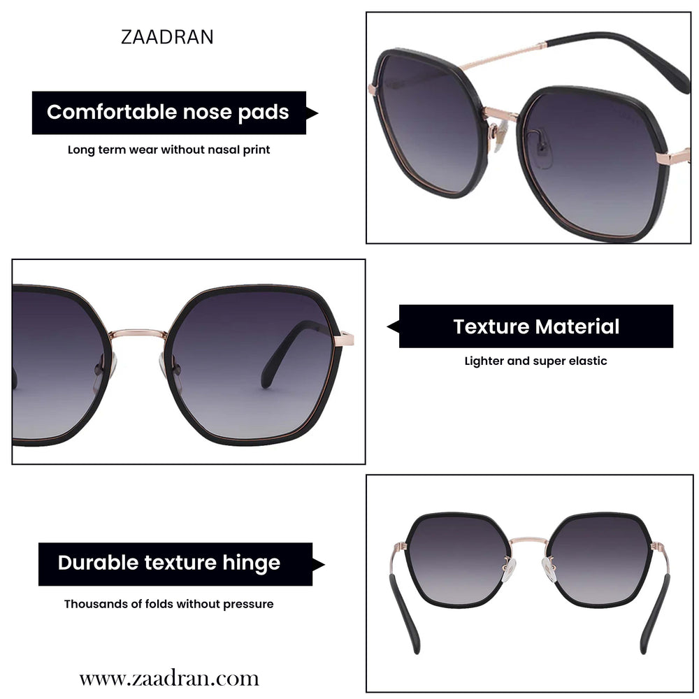 Germany | Black Wine Oversize Sunglass