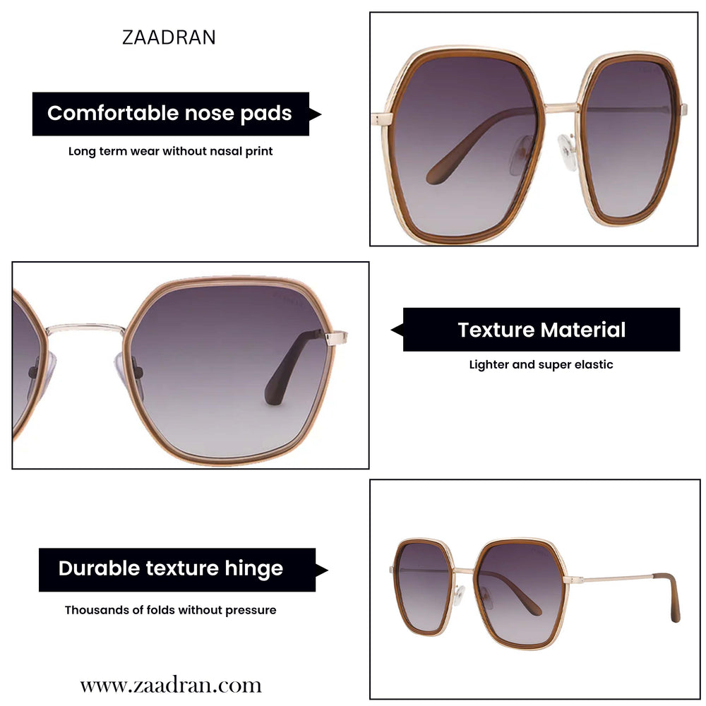 Germany | Brown Wine Oversize Sunglass