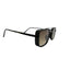 Romania | Black Brown Rectangle Sunglass