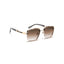 Giza | Golden Brown Wayfarer Sunglass