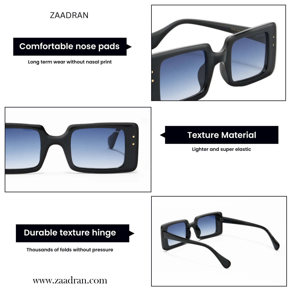 Lisbon  | Black Wayfarer Sunglass