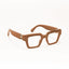 KJ | Brown Transparent Oversize Sunglass