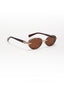 Phuket | Golden Brown Four Stud Round Sunglass