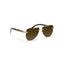 Greece | Golden Brown Aviator Sunglass