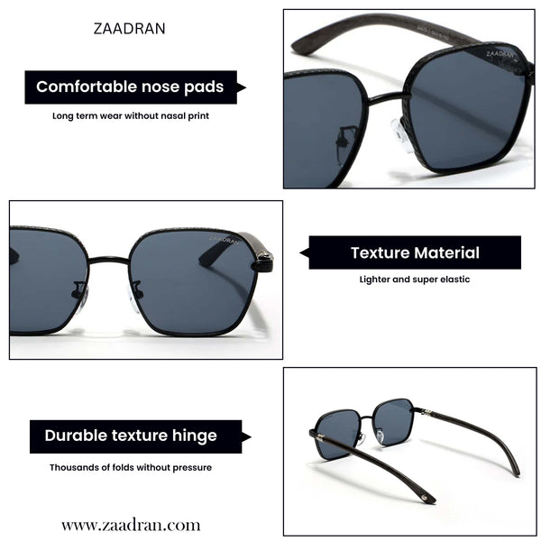 Cairo | Black Wayfarer Sunglass