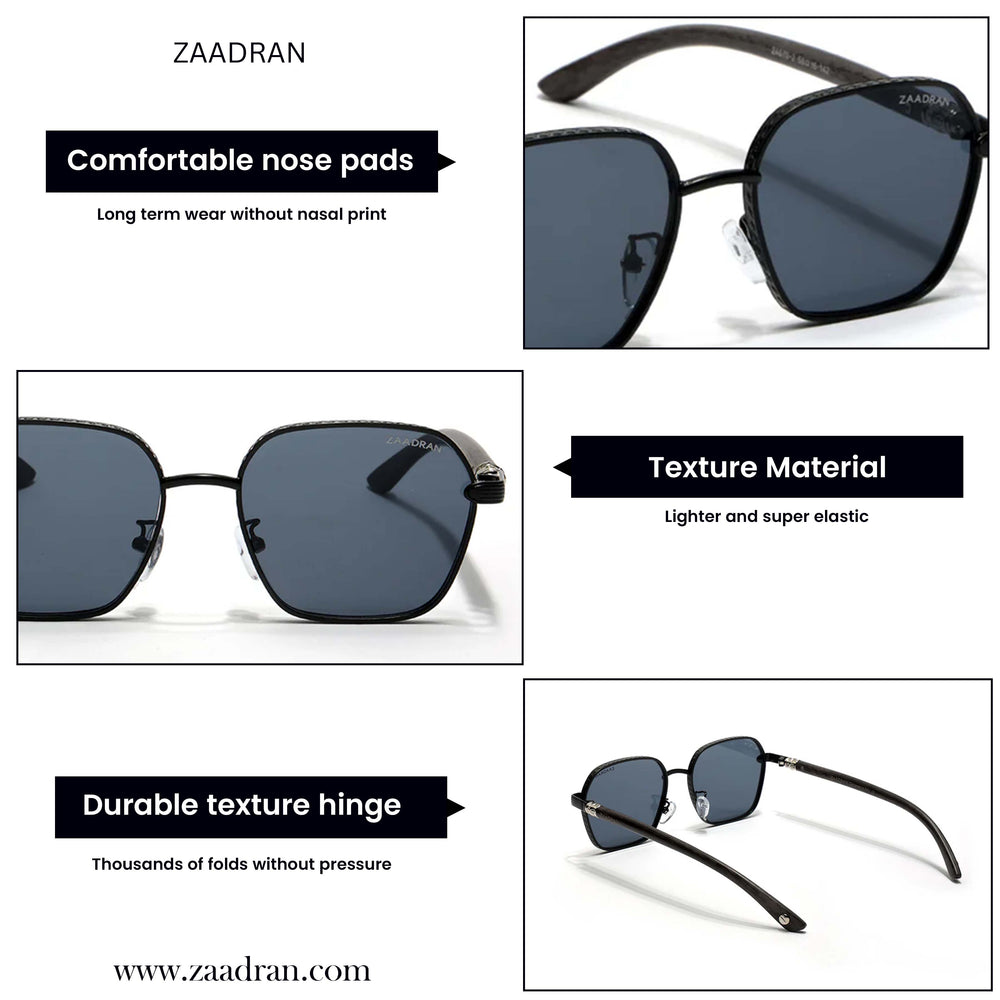 Cairo | Black Wayfarer Sunglass