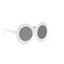 Infinity | White Round Sunglass