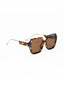 Peru | Leopard Wayfarer Sunglass