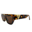 UAE | Leopard Golden Cateye Wayfarer Sunglass