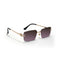 MW Rectangle| Purple Golden  Sunglasses