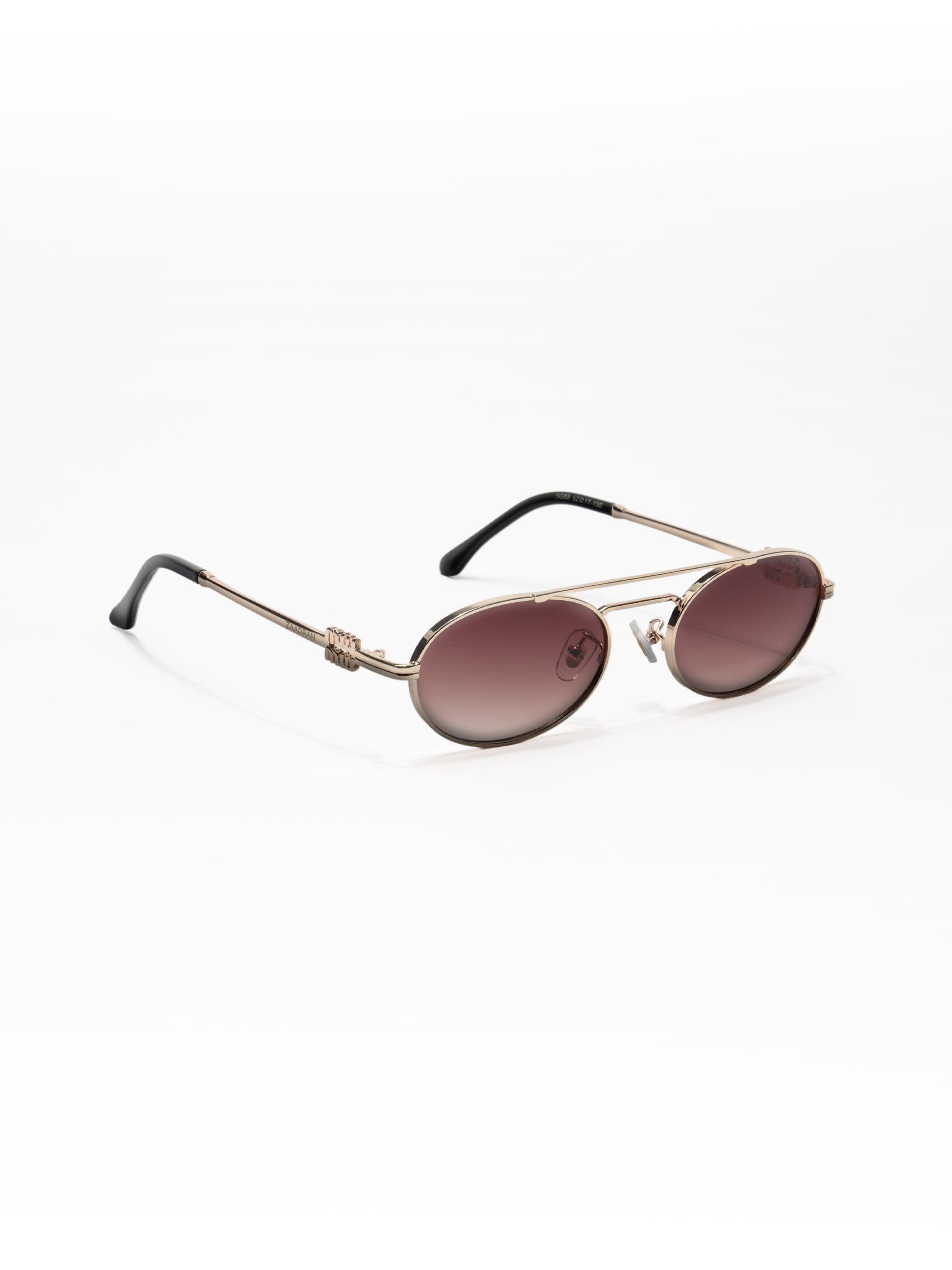 MW | Golden Brown Round Sunglasses – ZAADRAN