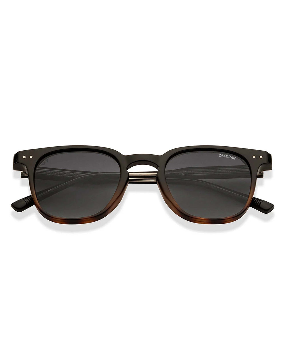 Gator I Black Brown Wayfarer Sunglass