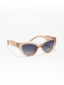 Paris | Peach Cateye Sunglass