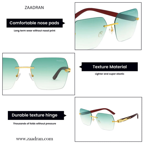 Iceland | Green Wayfarer Sunglass