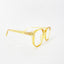 Sunrise | Cream Orange Wayfarer Transparent Sunglass