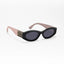 Ireland | Black MW Golden Cateye Oval Sunglass