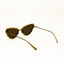 Diamond Kitty | Golden Fancy Cateye Sunglass