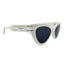 Paris | White Cateye Sunglass