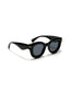 Monaco | Black Cateye Sunglass