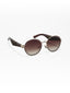 Mafia | Deep Brown Round Sunglass