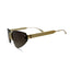 Florence | Brown Rimless Cateye Sunglass