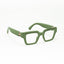 KJ | Green Transparent Oversize Sunglass