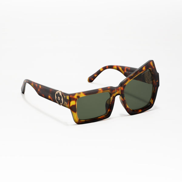 Raised Eye | Leopard Wayfarer Sunglass