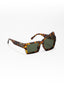 Raised Eye | Leopard Wayfarer Sunglass