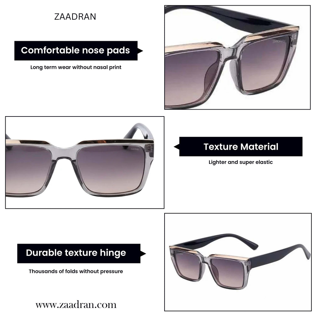 Spain | Black Grey Wayfarer Sunglass