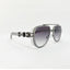 Dapper | Grey Black Aviator Sunglass