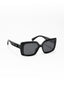 NY | Black Wayfarer Oversize Sunglass