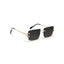 Alberta | Black Rimless Square Sunglass