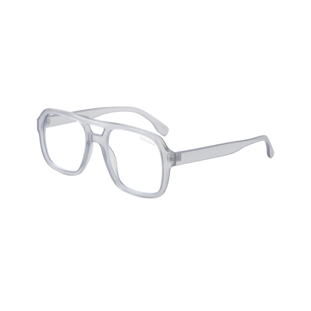 Portugal | Grey Transparent Aviator Sunglass