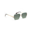 Morrocco | Golden Green Wayfarer Sunglass